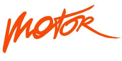 The motor brand design logo